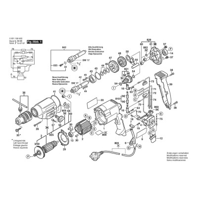Bosch - GBM 13-2 RE