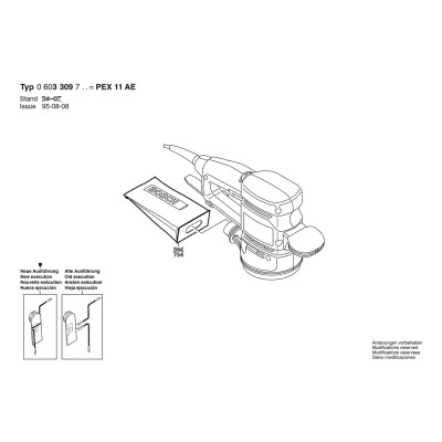 Bosch - PEX 11 AE