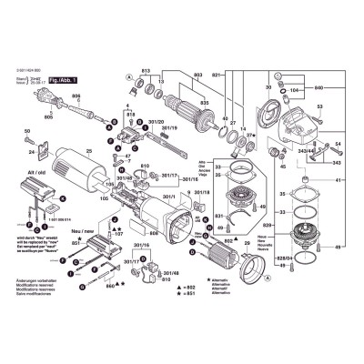 Bosch - GWS 1400