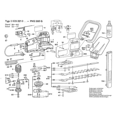 Bosch - PHS 560 G