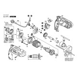 Bosch - GSB13 RE bare