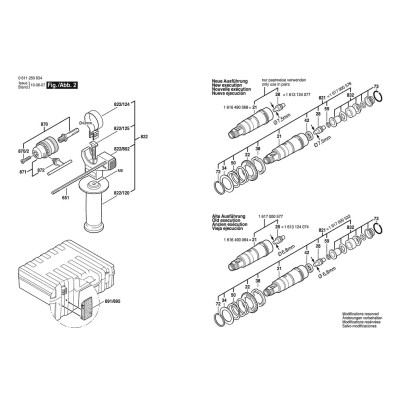 Bosch - GBH 2-22 E
