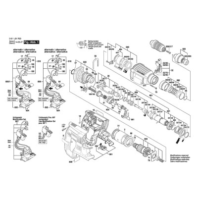 Bosch - GBH 36 VF-LI