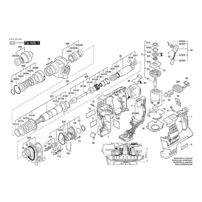 Bosch - GBH 36 VF-LI Plus