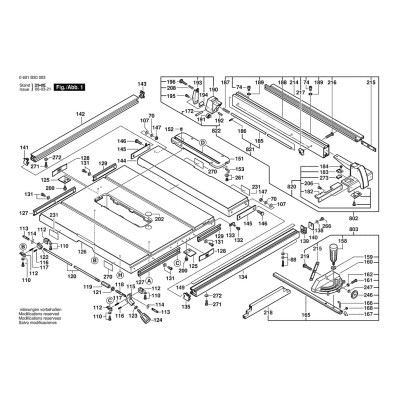 Bosch - GTS 10 XC