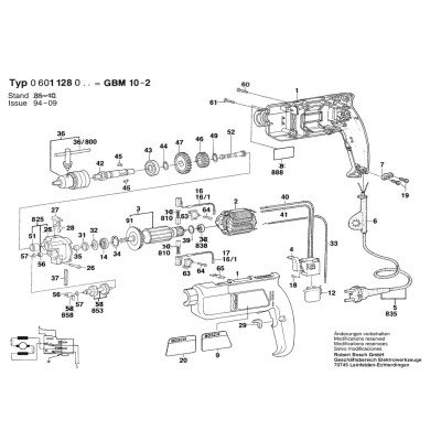 Bosch - GBM 10-2