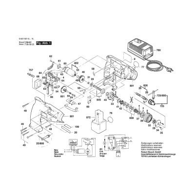 Bosch - GSR 9,6 VE