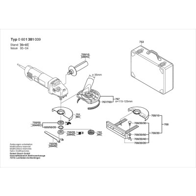 Bosch - GWS 9-125