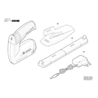 Bosch - PTK 3.6 LI