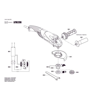 Bosch - GWS 18-125 L
