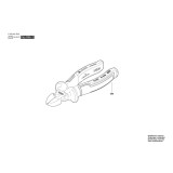 Bosch - VDE Diagonal Side Cutter 160mm