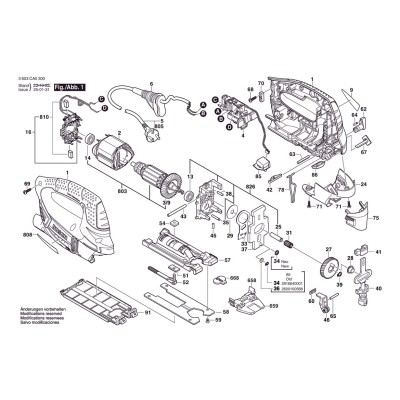 Bosch - PST 750 PE