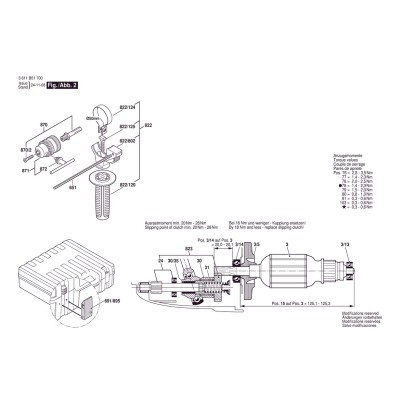 Bosch - GBH 2-26 RE