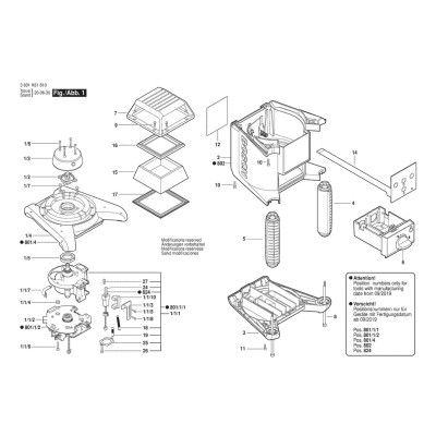 Bosch - LASER LEVEL ROTATING