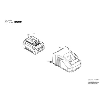 Bosch - GKF 18V-8 UNI baretool