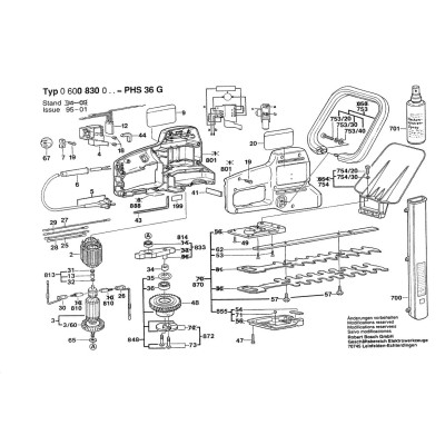 Bosch - PHS 36 G