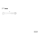 Bosch - Ratchet Combination Wrench Set 8-piece