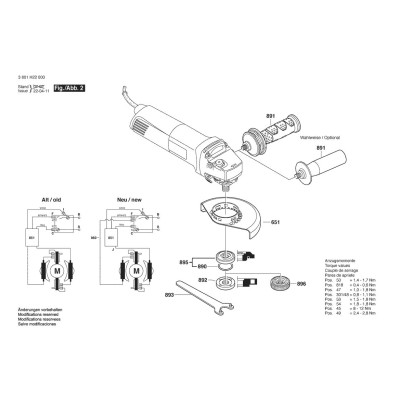 Bosch - GWS 11-125 CIE