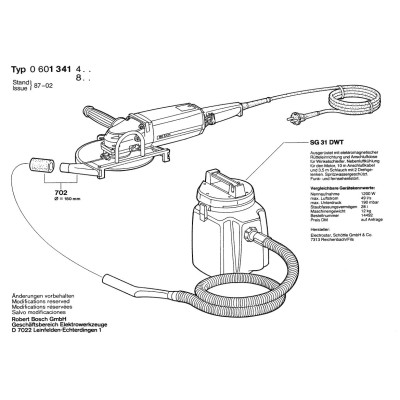 Bosch - GZWS 1341.4