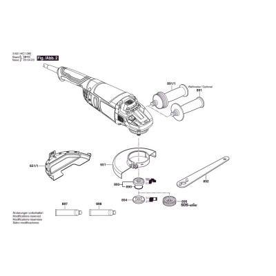 Bosch - GWS 22-230