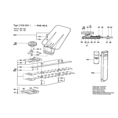 Bosch - PHS 46 G