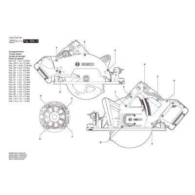 Bosch - GKS 18V-68 G