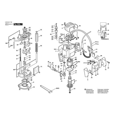 Bosch - POF 800 ACE
