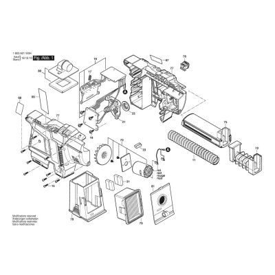 Bosch - GDE18V-26 D