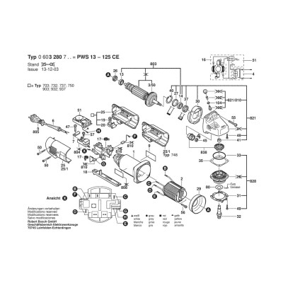 Bosch - PWS 13-125 CE