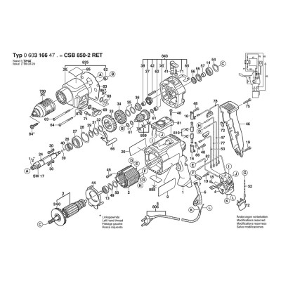 Bosch - CSB 850-2 RET