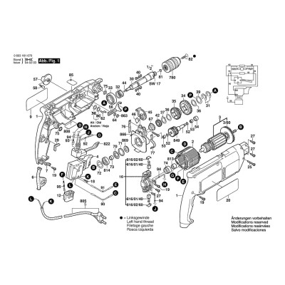 Bosch - CSB 650-2 RE