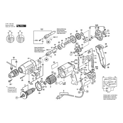 Bosch - GBM 13-2 RE
