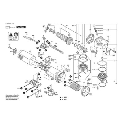 Bosch - GWS 14-125 CIE