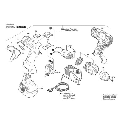 Bosch - PSR 9.6 VE-2