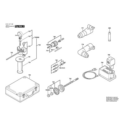 Bosch - *GBH 12 VR 2AKK
