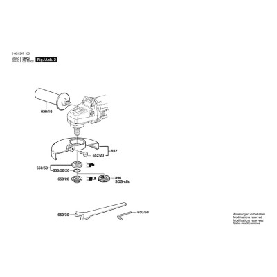 Bosch - GWS 7-115