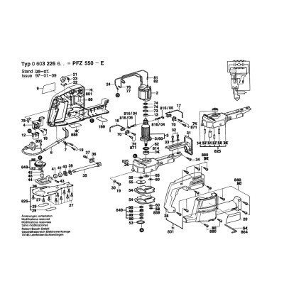 Bosch - PFZ 550-E