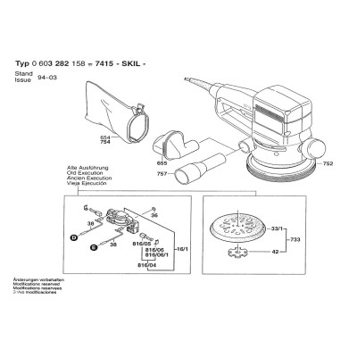 Bosch - PEX 115 A1