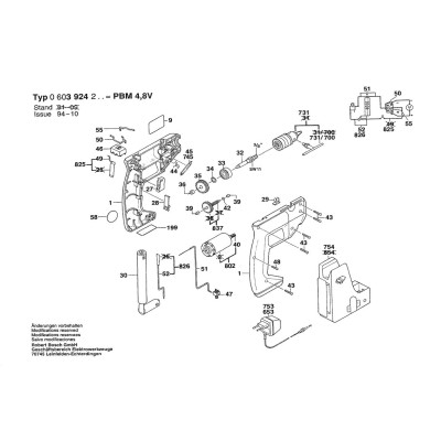 Bosch - PBM 4,8 V