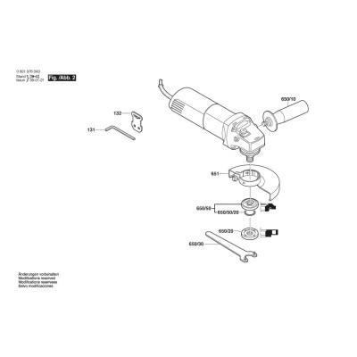 Bosch - GWS 580