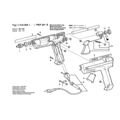 Bosch - PKP 20-E