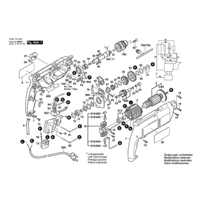 Bosch - GSB 2-600 RE