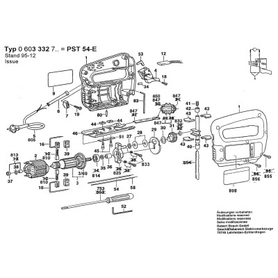 Bosch - PST 54 E