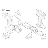 Bosch - GSB 18-2-LI Plus