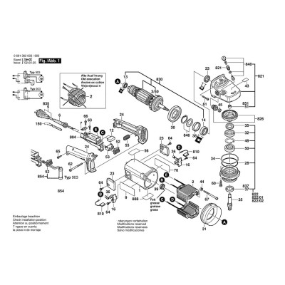 Bosch - ANGLE GRINDER