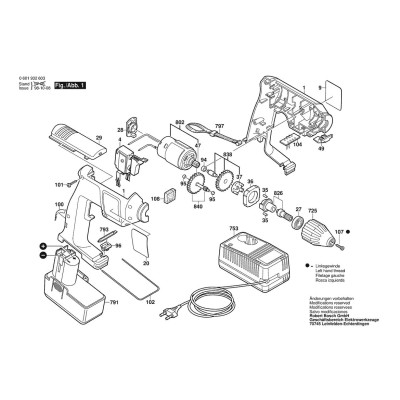Bosch - GBM 9,6 VES-1