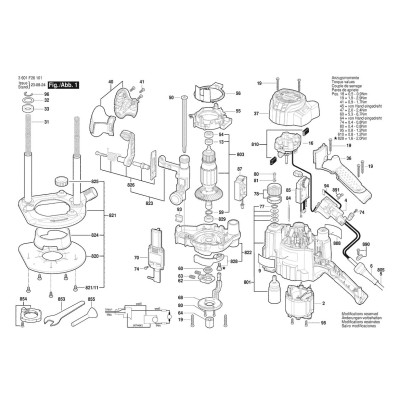 Bosch - GOF 1250 LCE