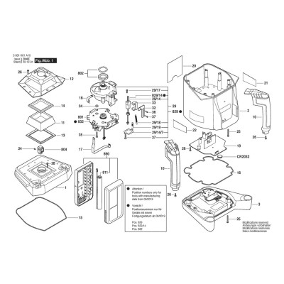 Bosch - GRL 500 H