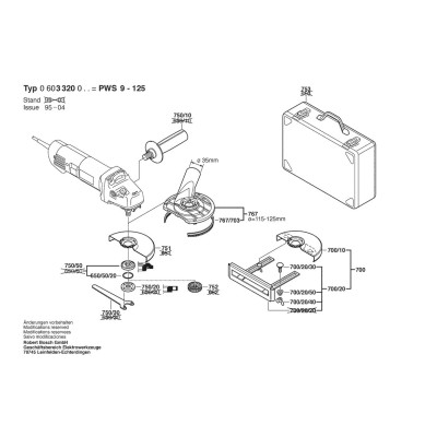 Bosch - PWS 9-125