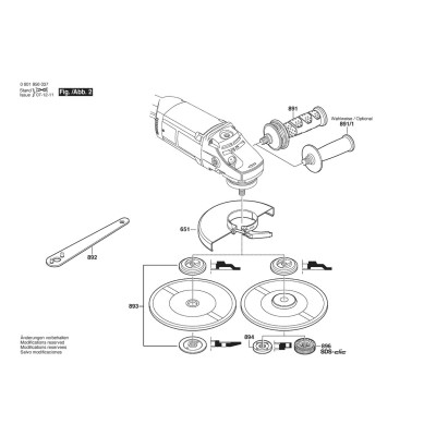 Bosch - GWS 26-230 B